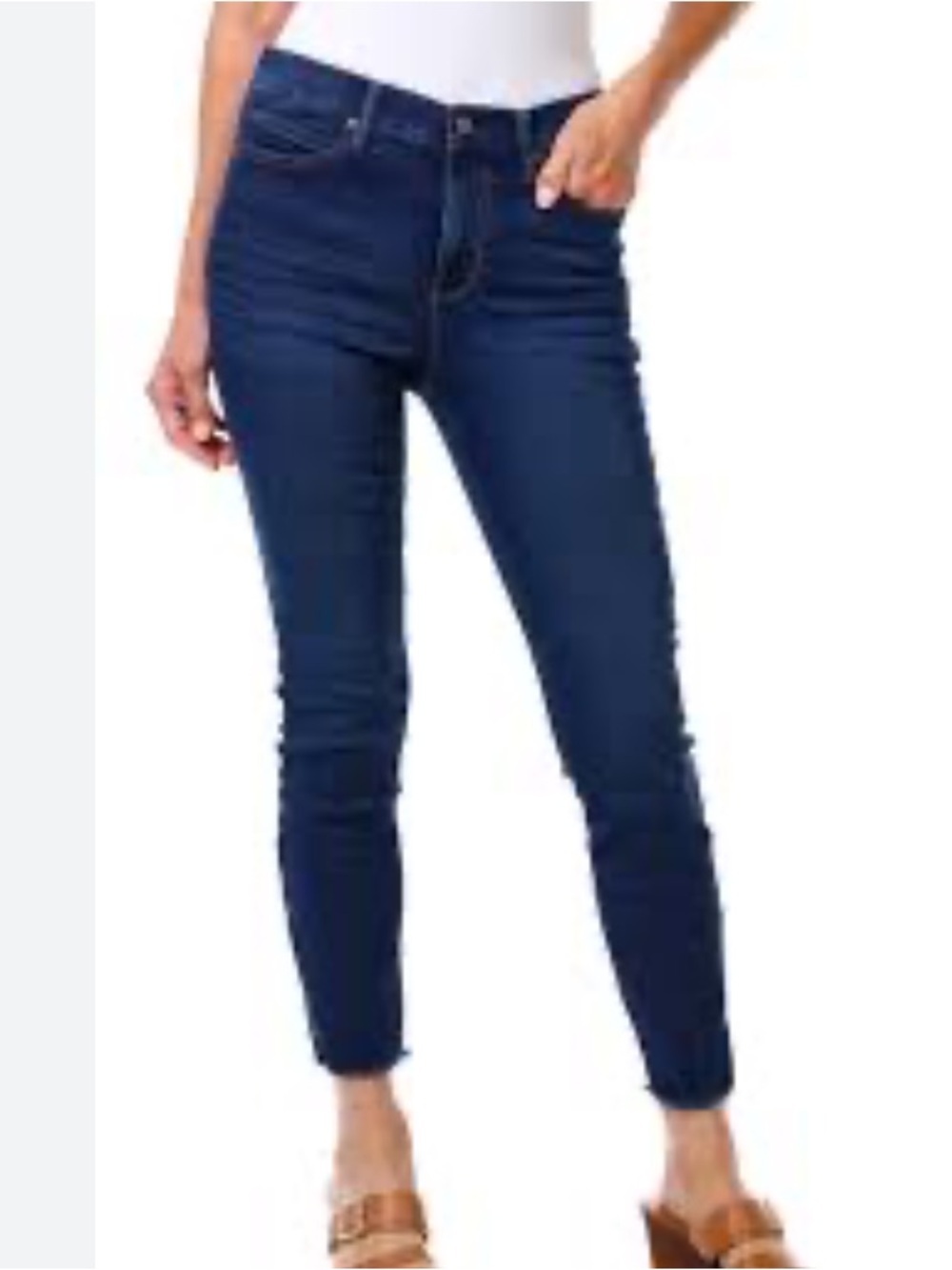NICOLE MILLER Dark Blue SOHO High Rise Skinny Jeans 8 NWOT